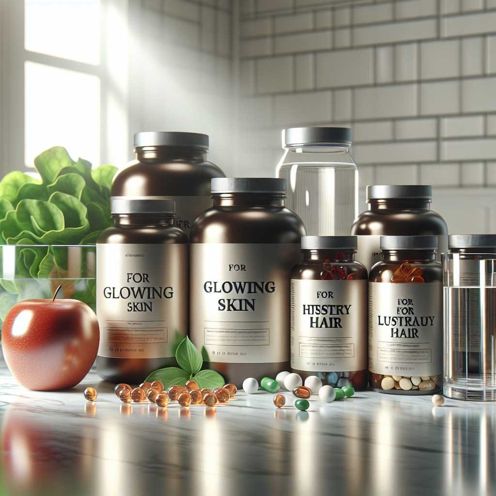 Top Supplements for Glowing Skin and Lustrous Hair