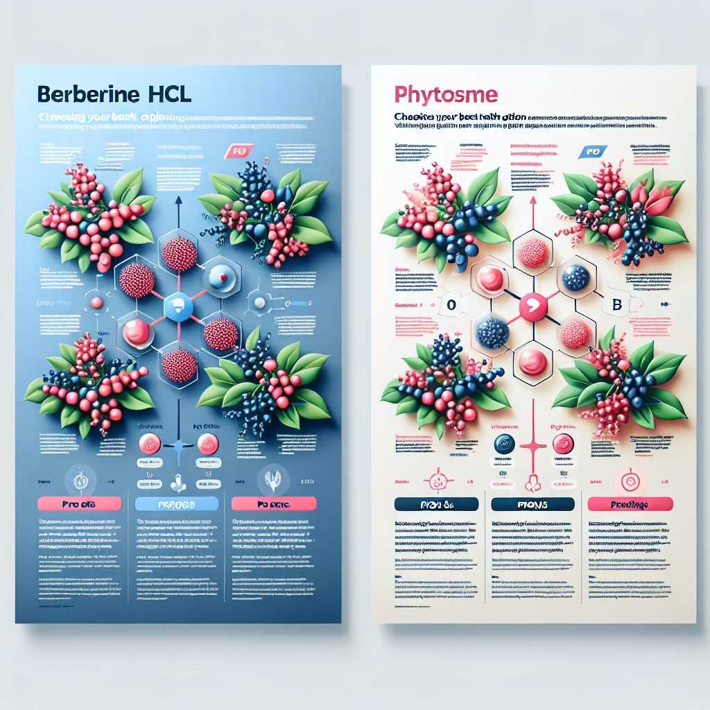 Berberine HCL vs. Phytosome: Choosing Your Best Health Option